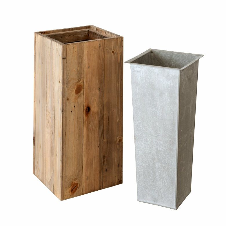 濡れた傘も安心のブリキインナー付き