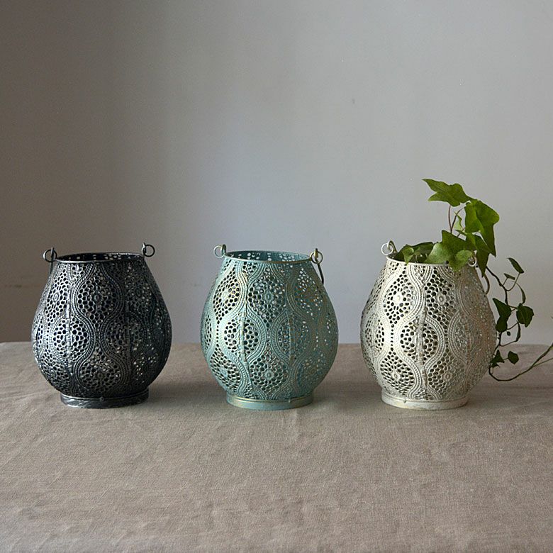 モロッカン模様のランタン