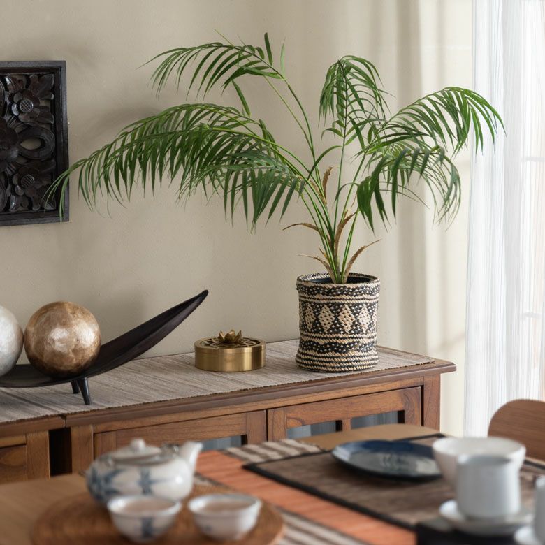 モダンなインテリアにもアジアンなインテリアにもマッチ