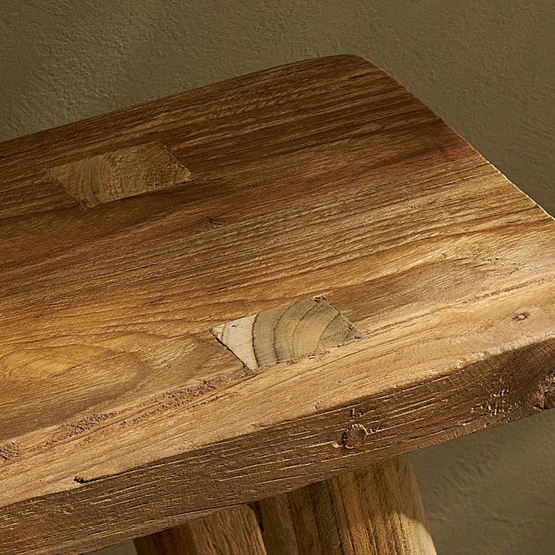 無垢のチーク古材