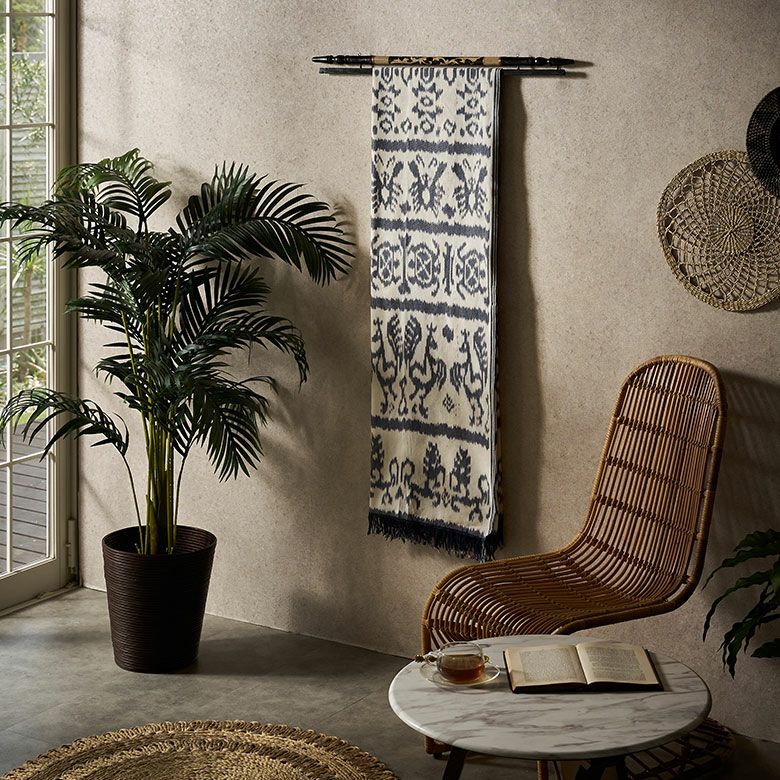 暮らしに映える大判イカットの魅力