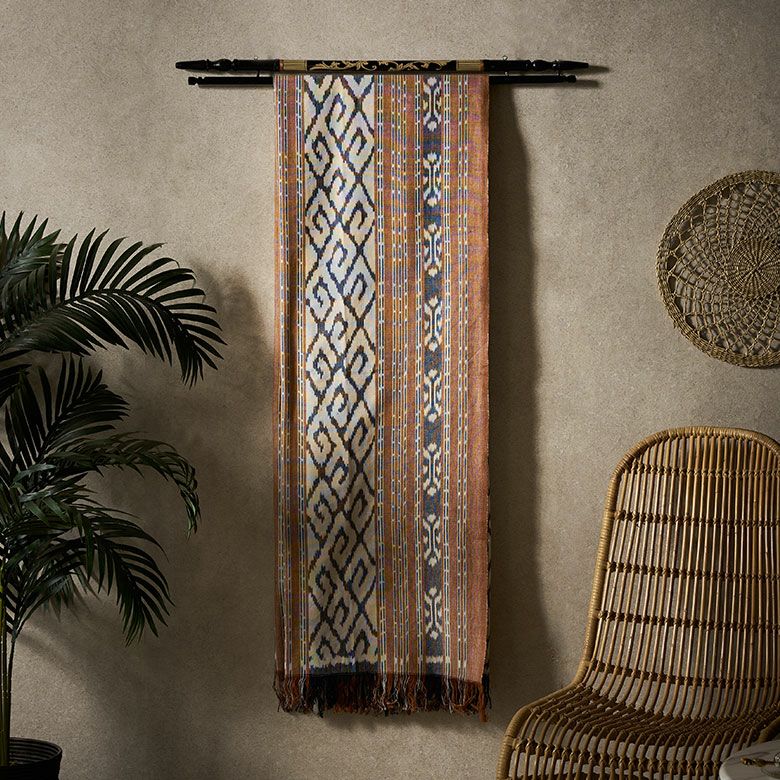 イカット タペストリー