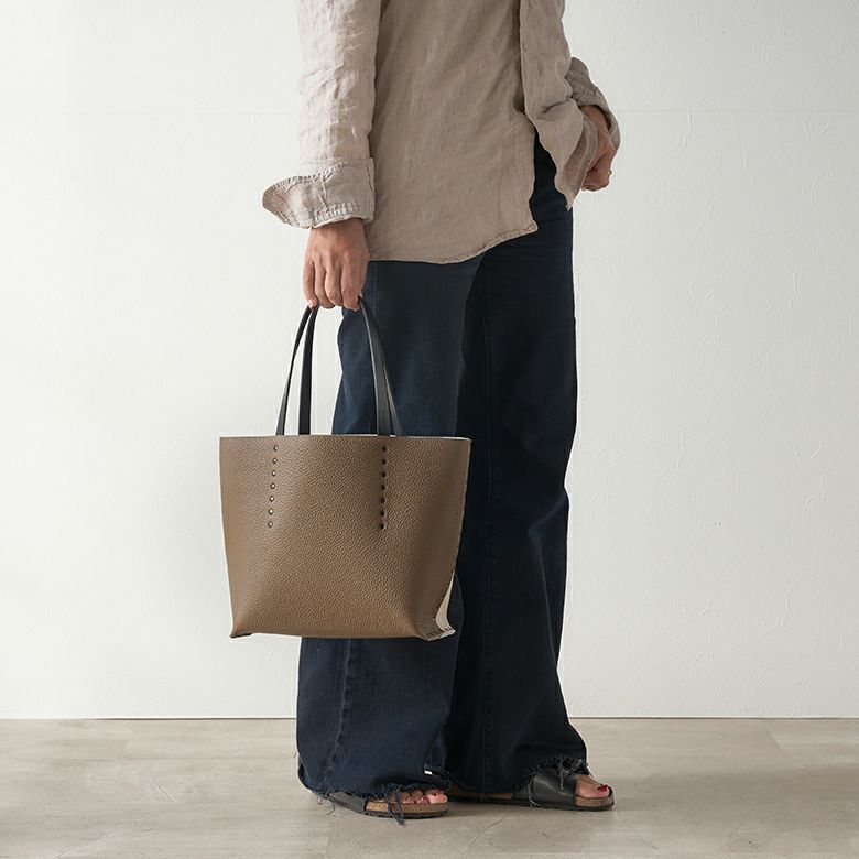 限定販売 Maison Def RivetBag】トートSサイズ etope×craie×matblack