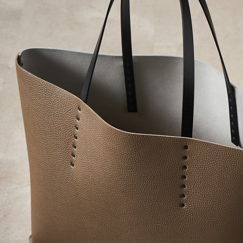 限定販売 Maison Def RivetBag】トートLサイズ etope×craie×matblack
